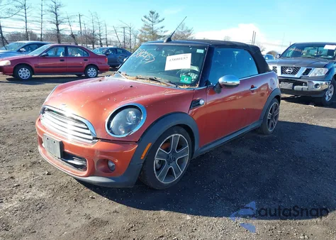 2012 Mini Cooper z USA, uszkodzony, nr VIN WMWZN3C59CT133986